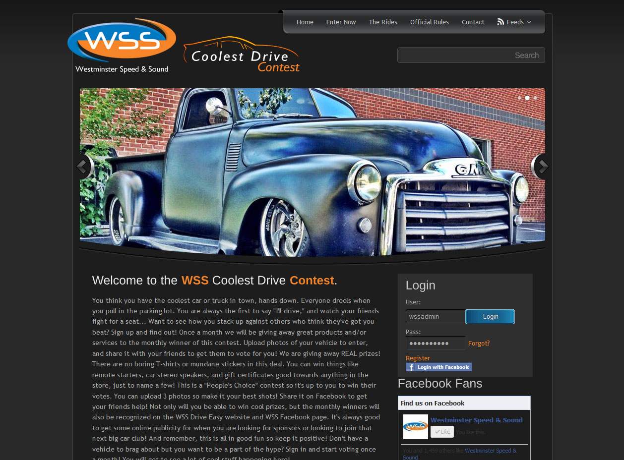 WSS Coolest Drive Contest